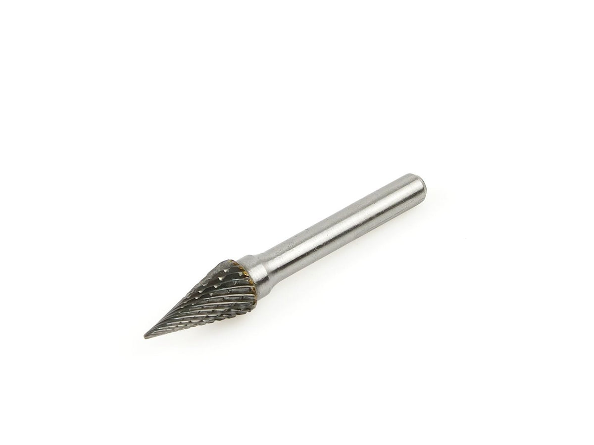 Conische schacht eindfrees 6 mm (tungsten carbide 10x20 mm)