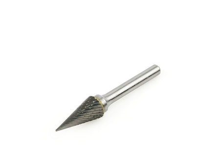 Conische schacht eindfrees 6 mm (tungsten carbide 12x25 mm)