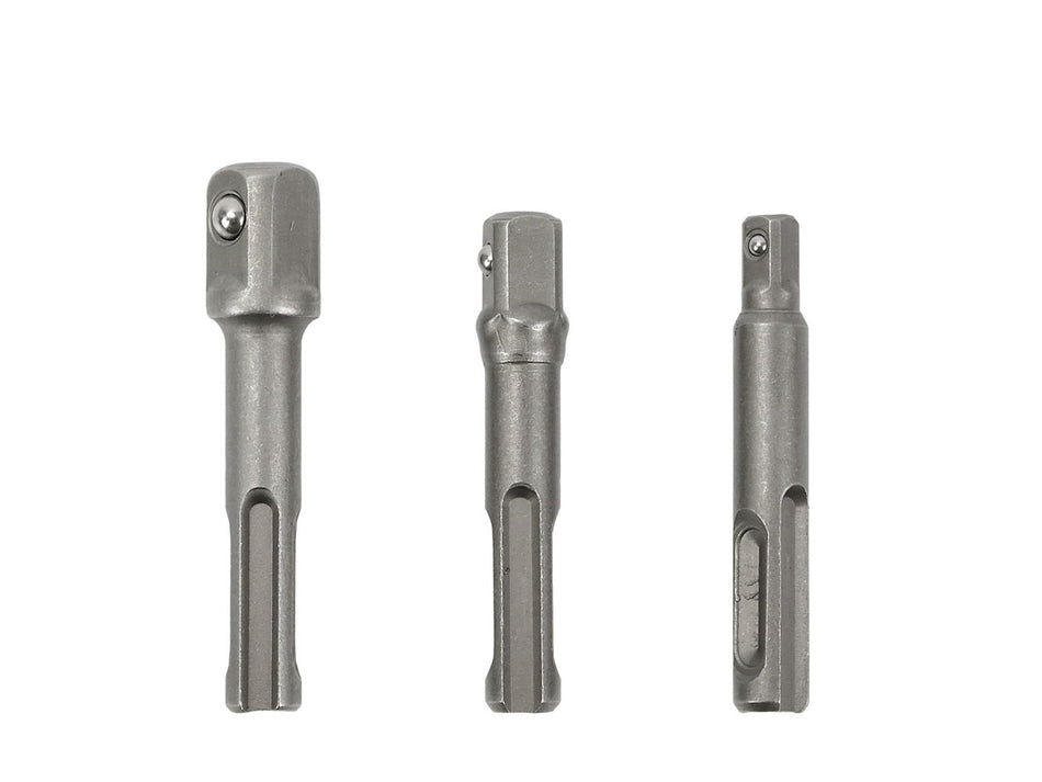 SDS-plus adapters voor doppen 3 stuks