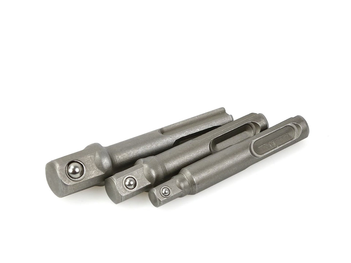 SDS-plus adapters voor doppen 3 stuks