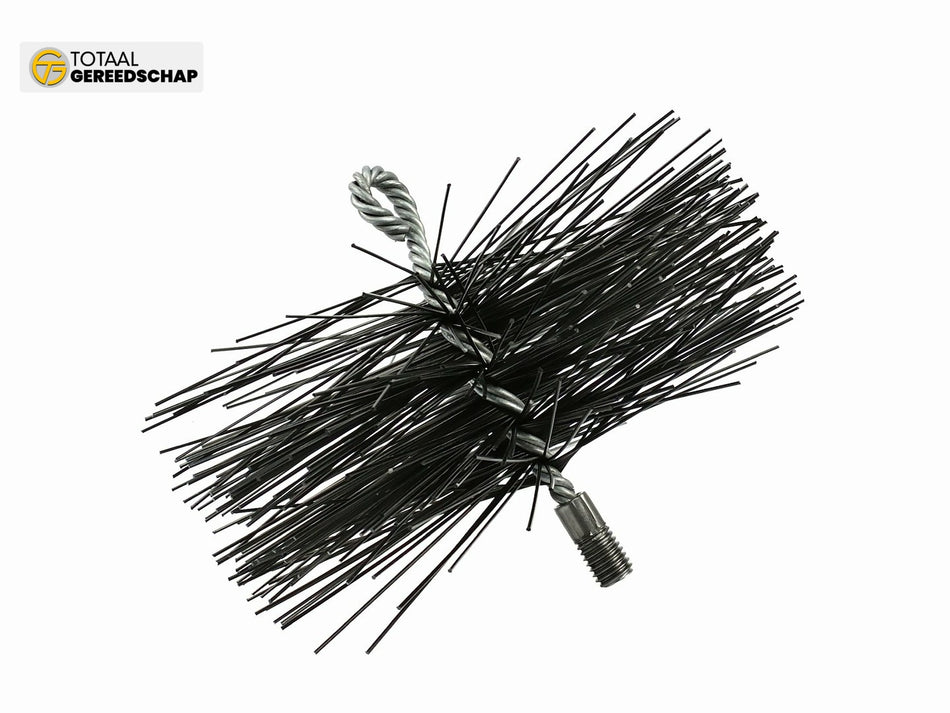 Round Wire Chimney Brush PVC 175mm