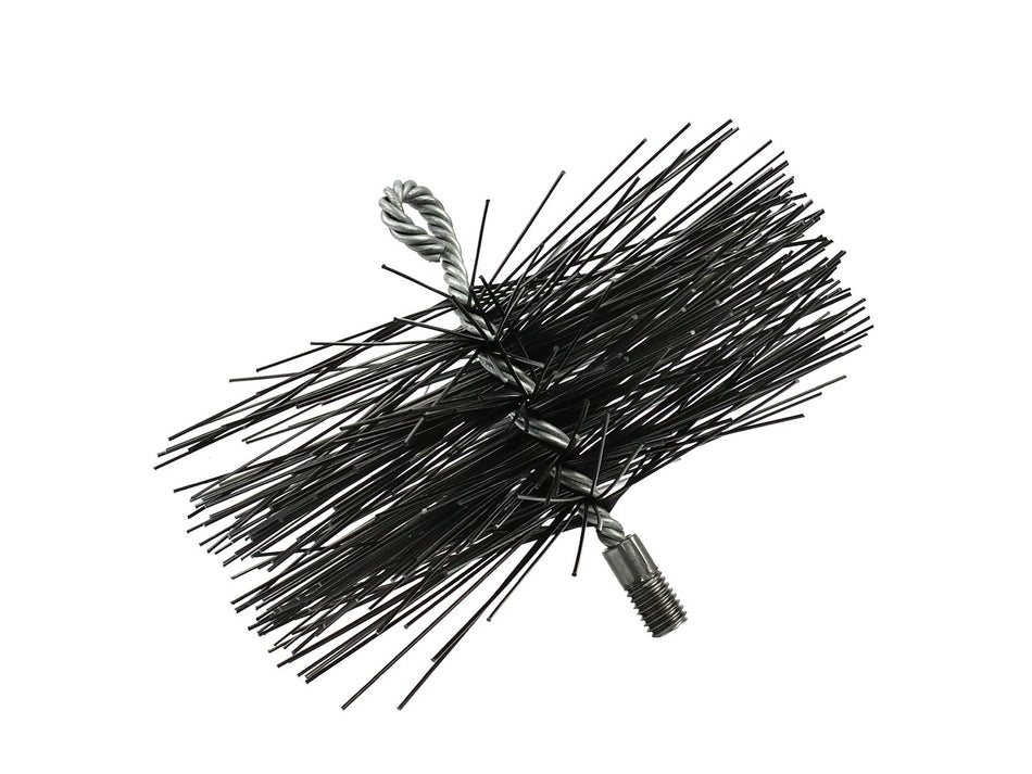 Ronde draad schoorsteenborstel PVC 175mm