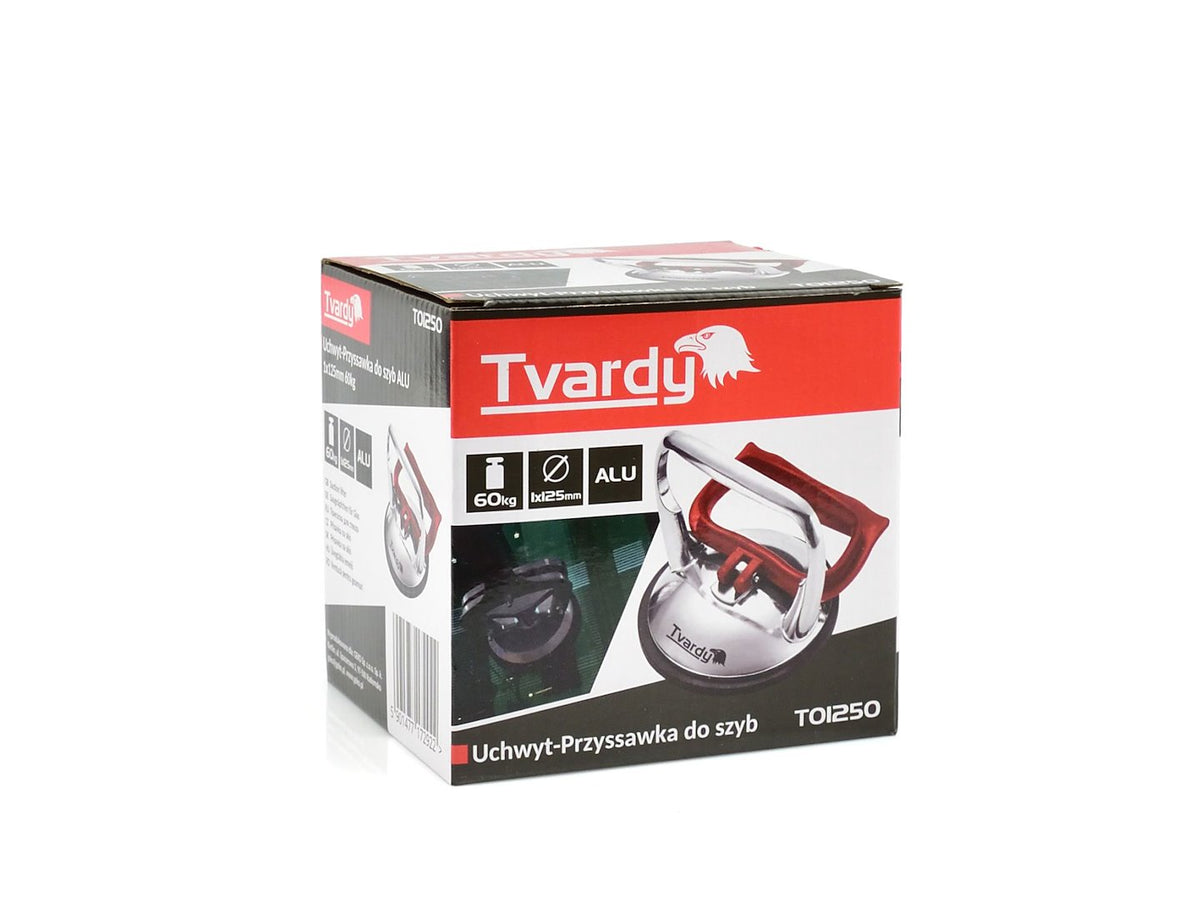 Zuignap 1x125mm 60kg (aluminium)