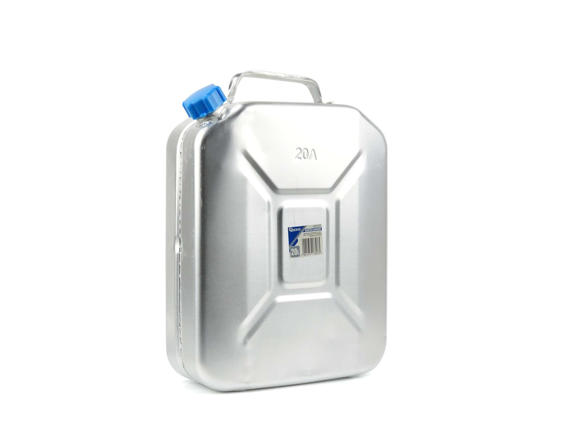Verticale aluminium jerrycan 20L