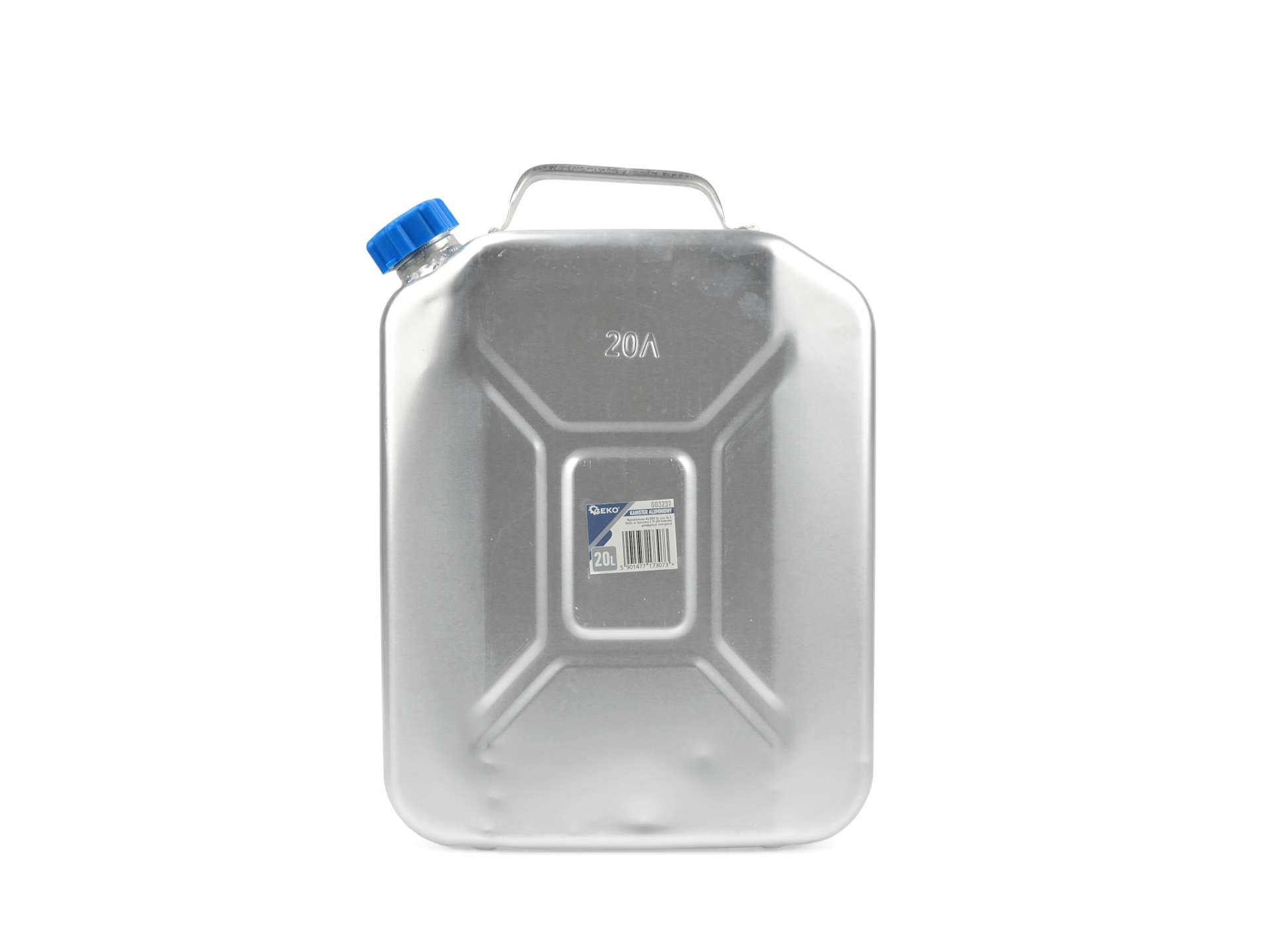 Verticale aluminium jerrycan 20L