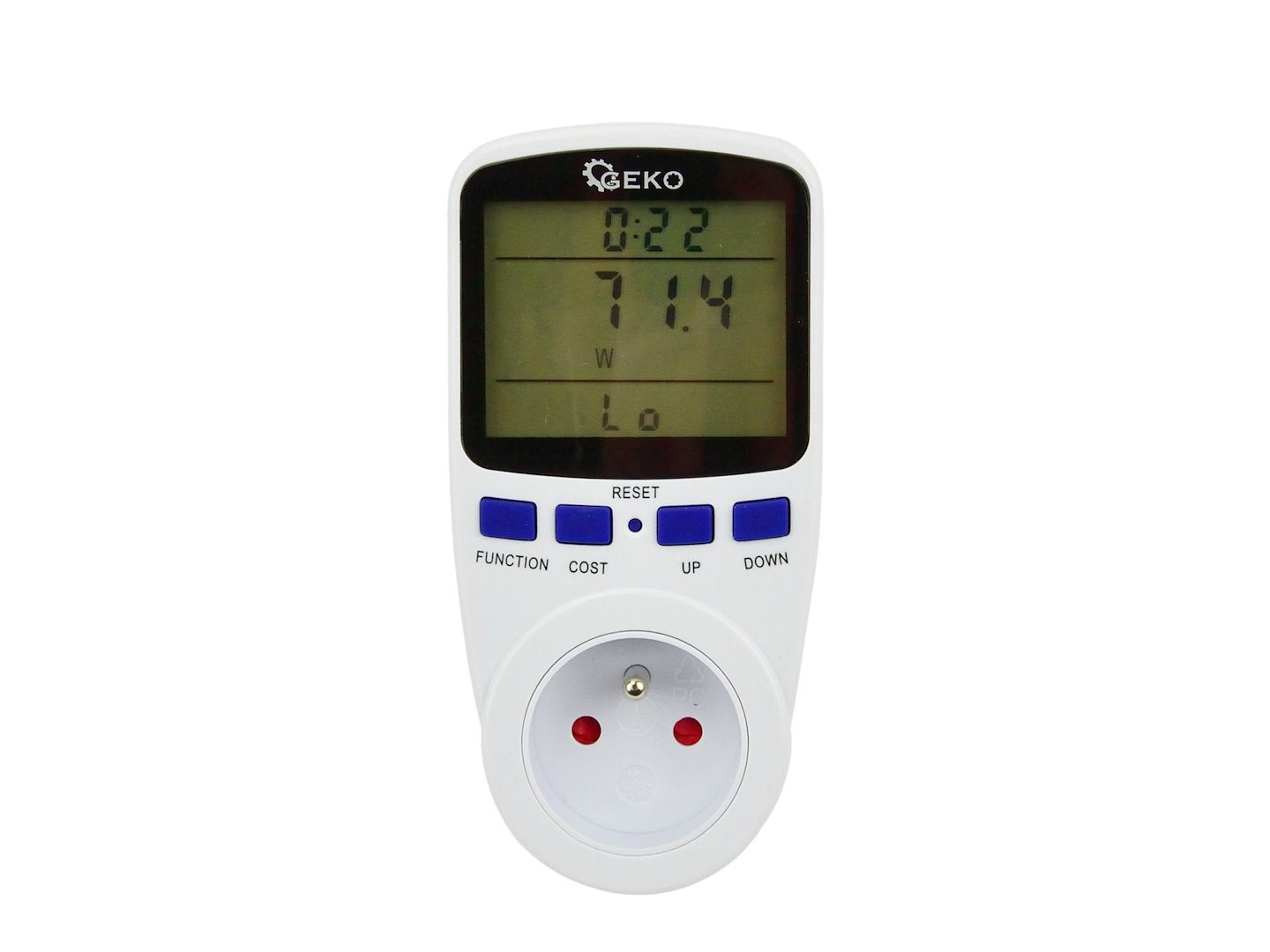Wattmeter - elektriciteitsverbruiksmeter