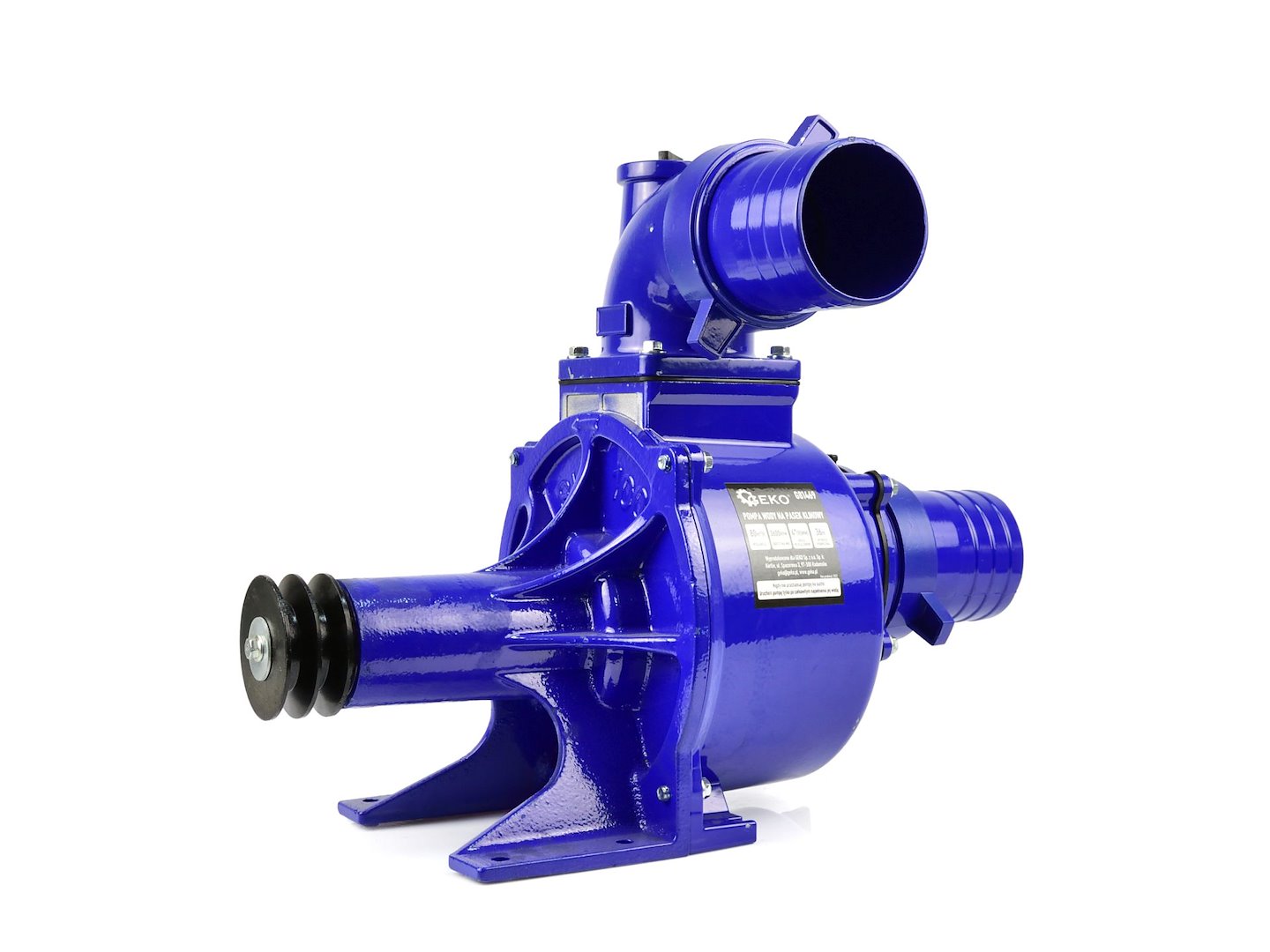 4" waterpomp aangedreven door V-snaar