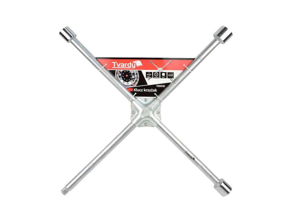 Kruissleutel met clip 24x27x32 3/4" 700mm CrV