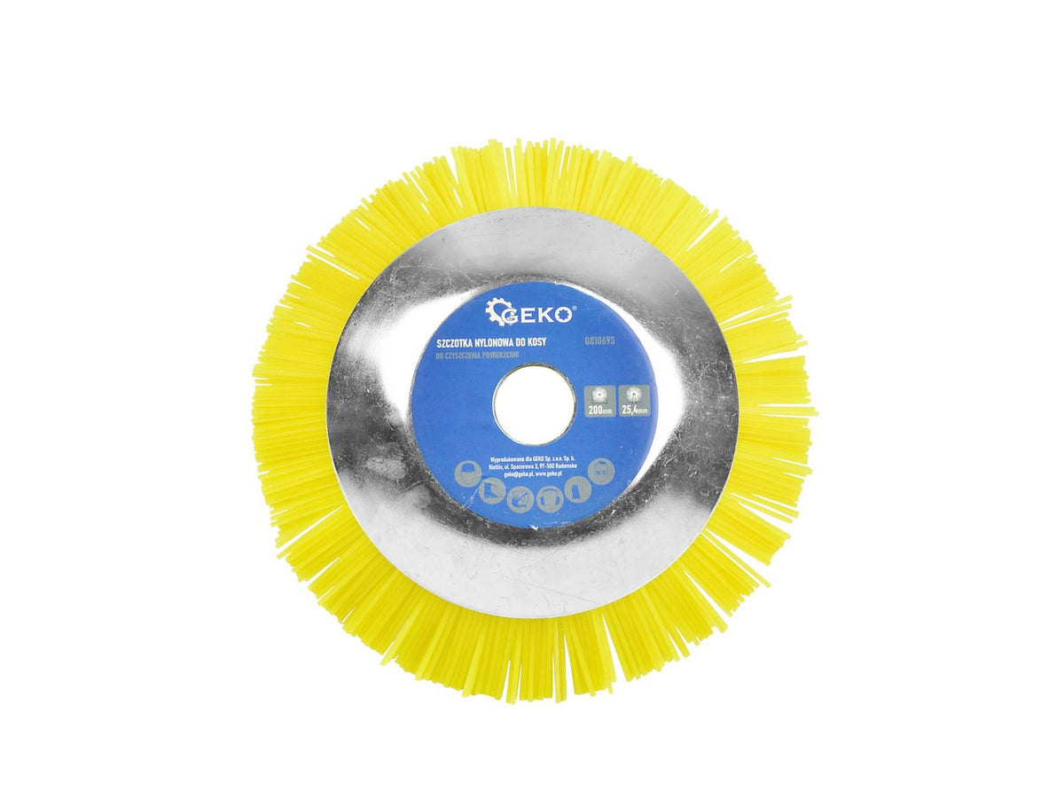Nylonborstel voor bosmaaier 200x25,4mm