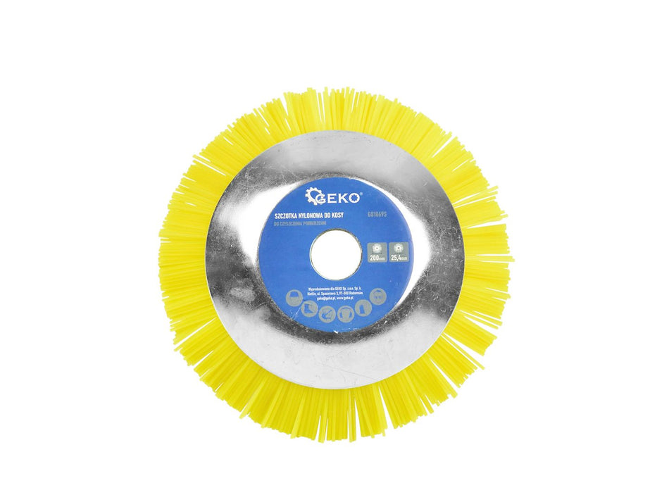 Nylonborstel voor bosmaaier 200x25,4mm