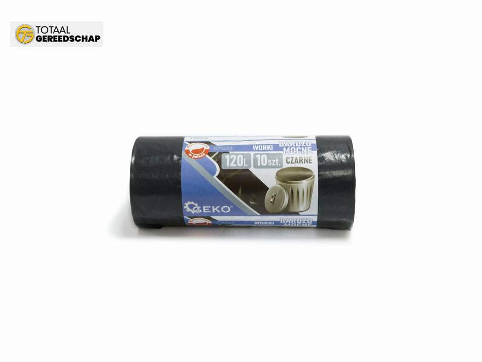 Heavy duty rubble bags 120l (10pcs) - black