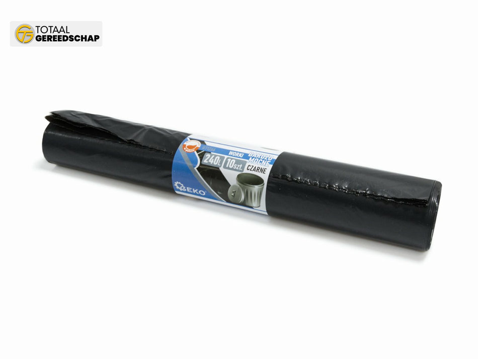 Heavy duty rubble bags 240l (10pcs) - black