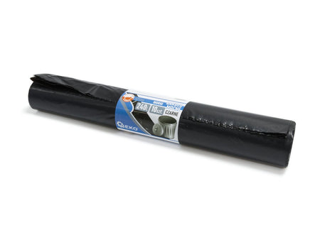 Zware puinzakken 240l (10 stuks) - zwart