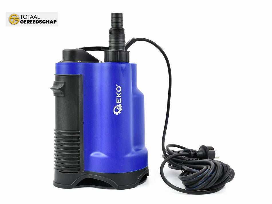Plastic sumbersible dirty water pump 750W with internal float switch