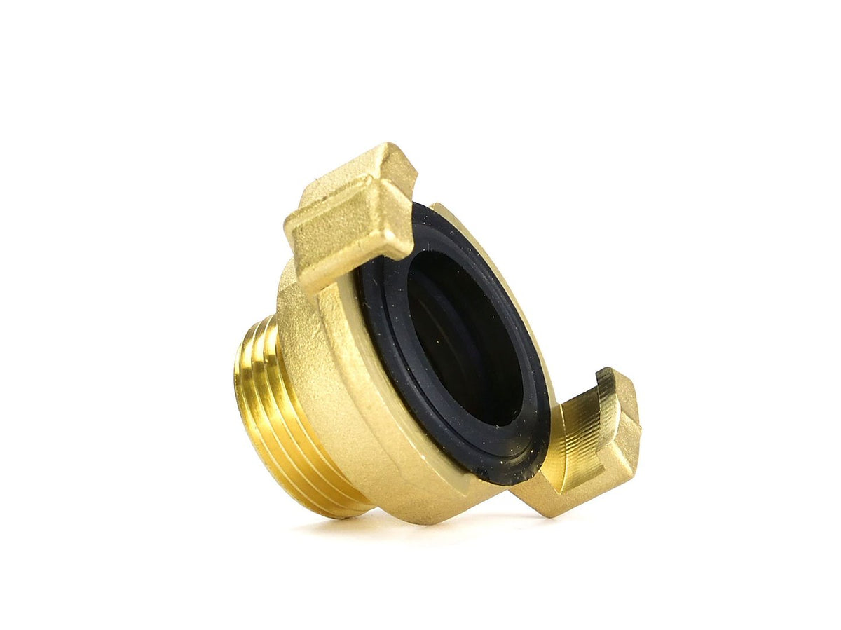 Messing koppeling compatibel met GEKA-koppeling - buitendraad 3/4”