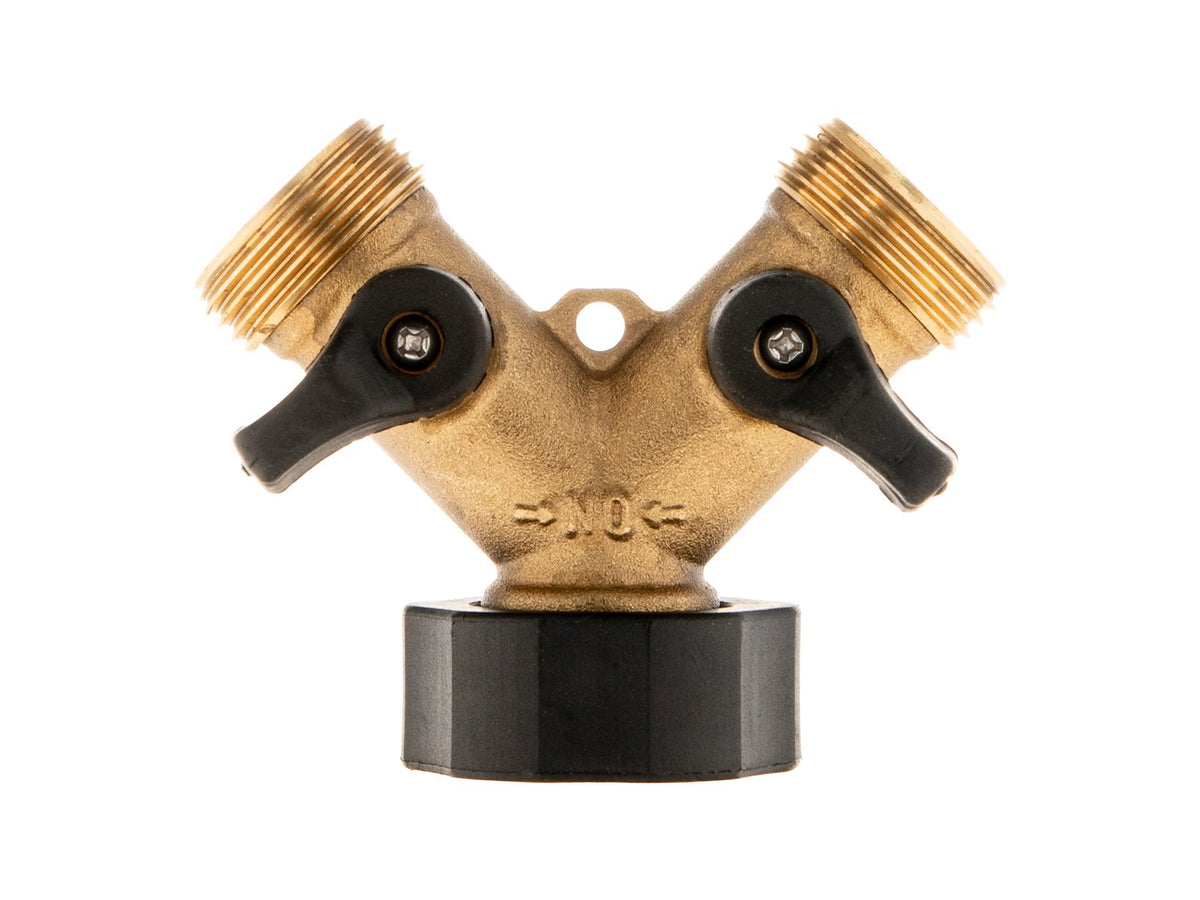 2-weg verdeelaar 3/4" met onafhankelijke kleppen 3/4"