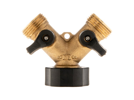 2-weg verdeelaar 3/4" met onafhankelijke kleppen 3/4"