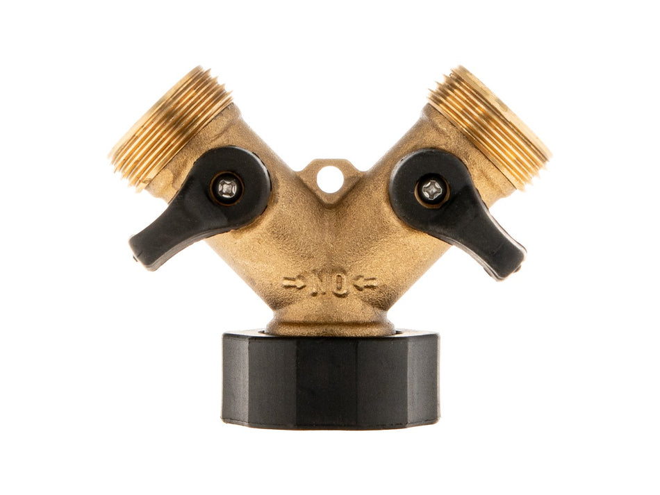2-weg verdeelaar 3/4" met onafhankelijke kleppen 3/4"