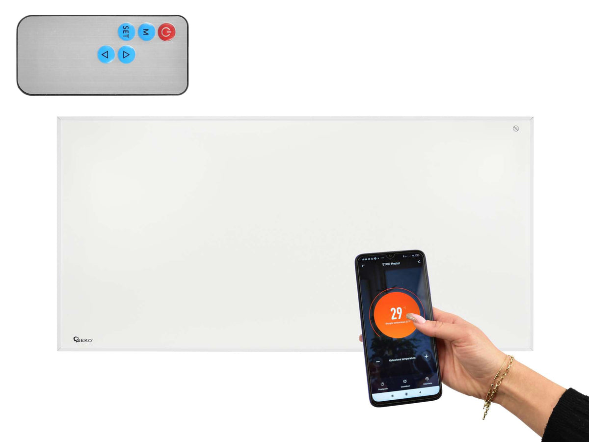 720W infraroodverwarming met afstandsbediening en WiFi