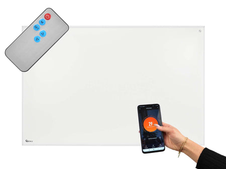 960W infraroodverwarming met afstandsbediening en WiFi
