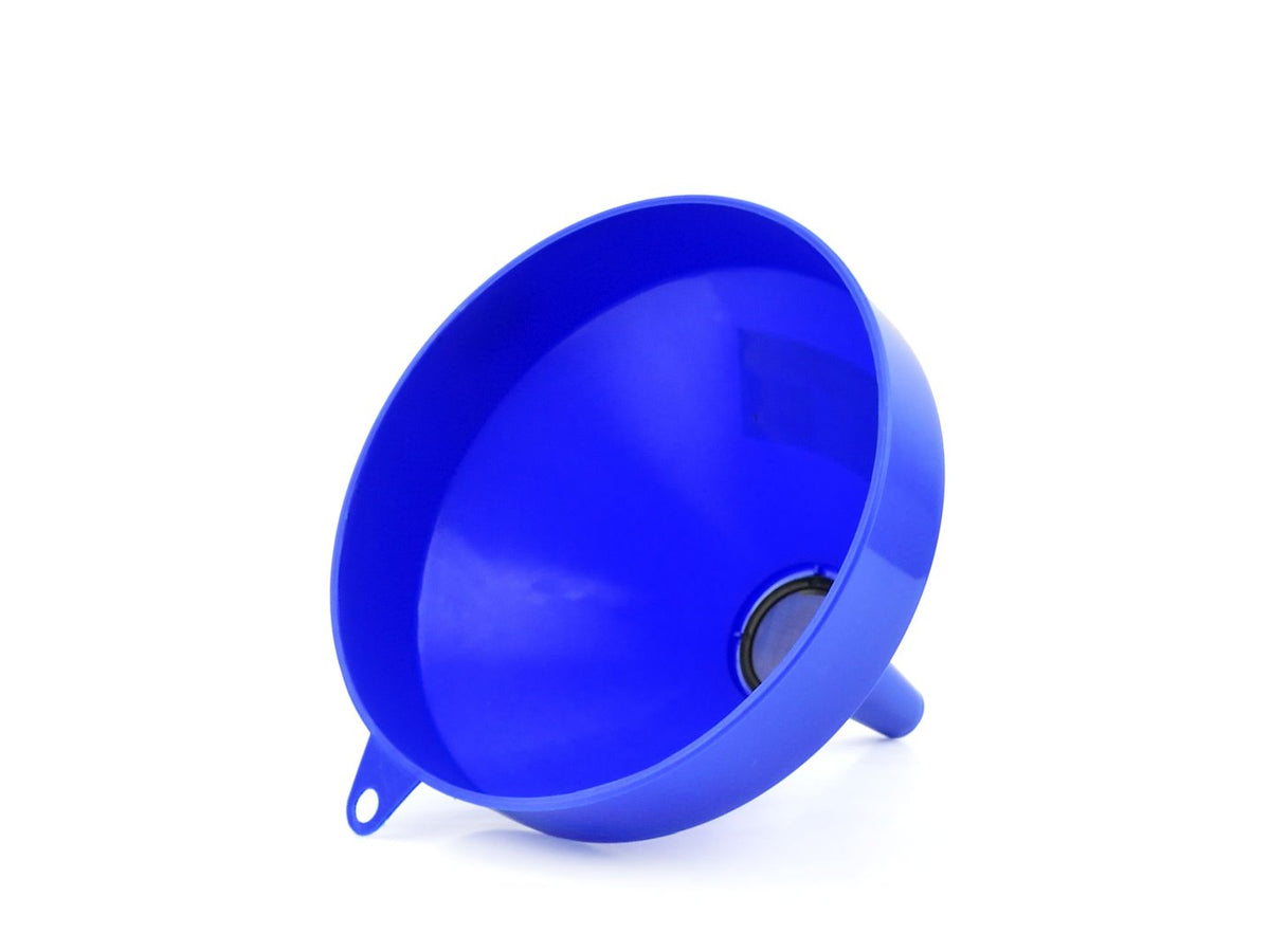 Olie trechter met zeef 24 cm