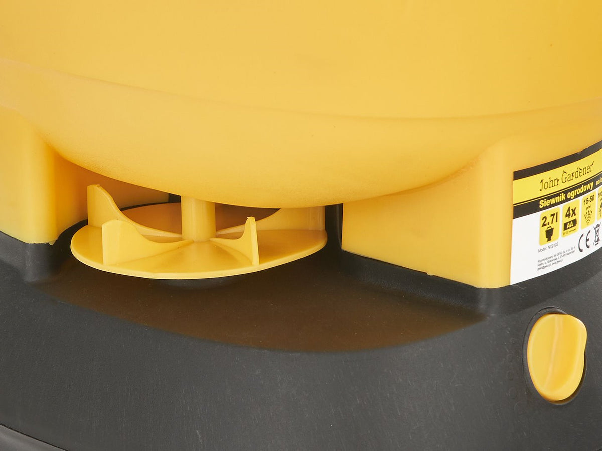 2,7 L batterij zaaigoedstrooier