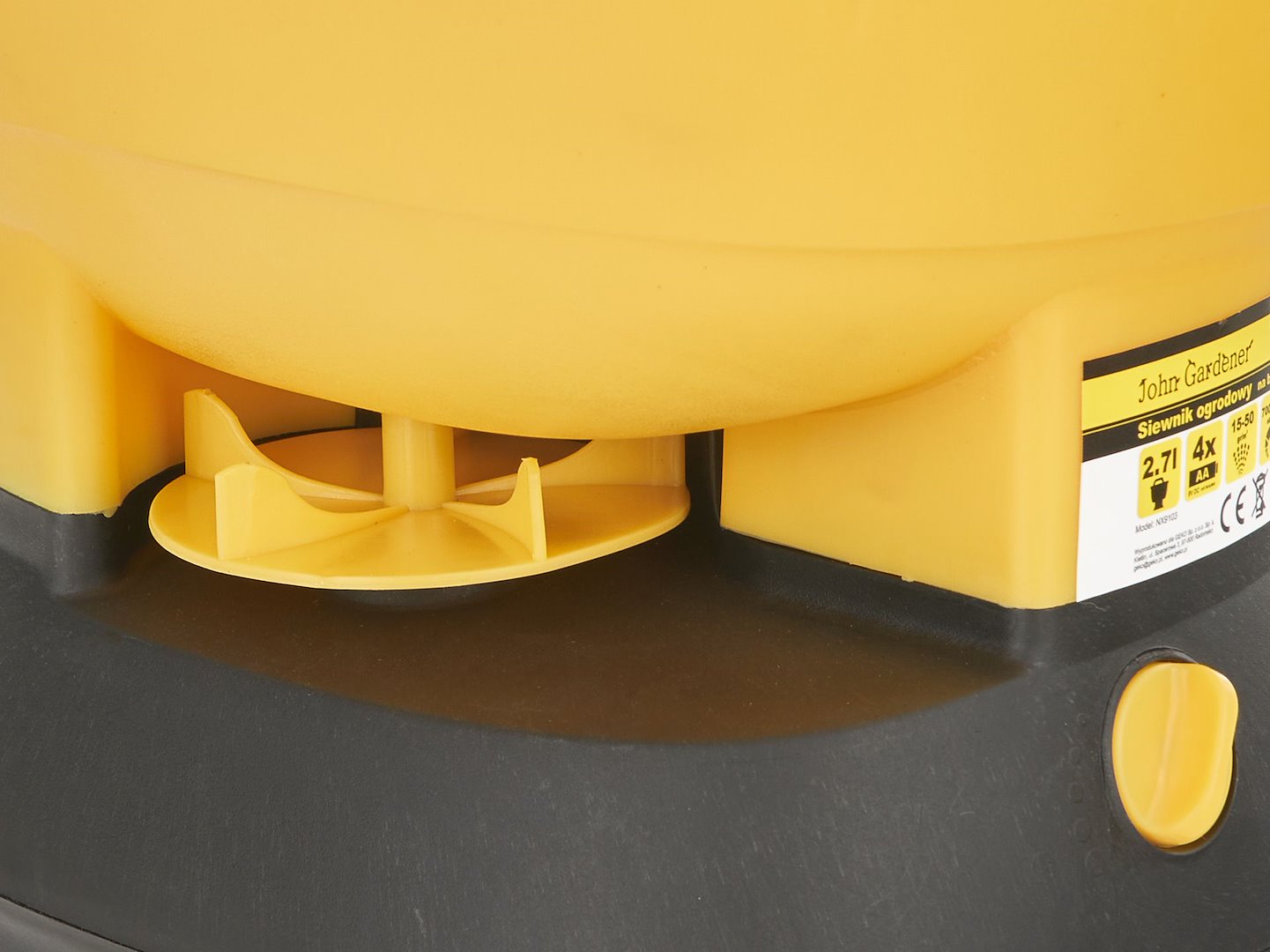 2,7 L batterij zaaigoedstrooier