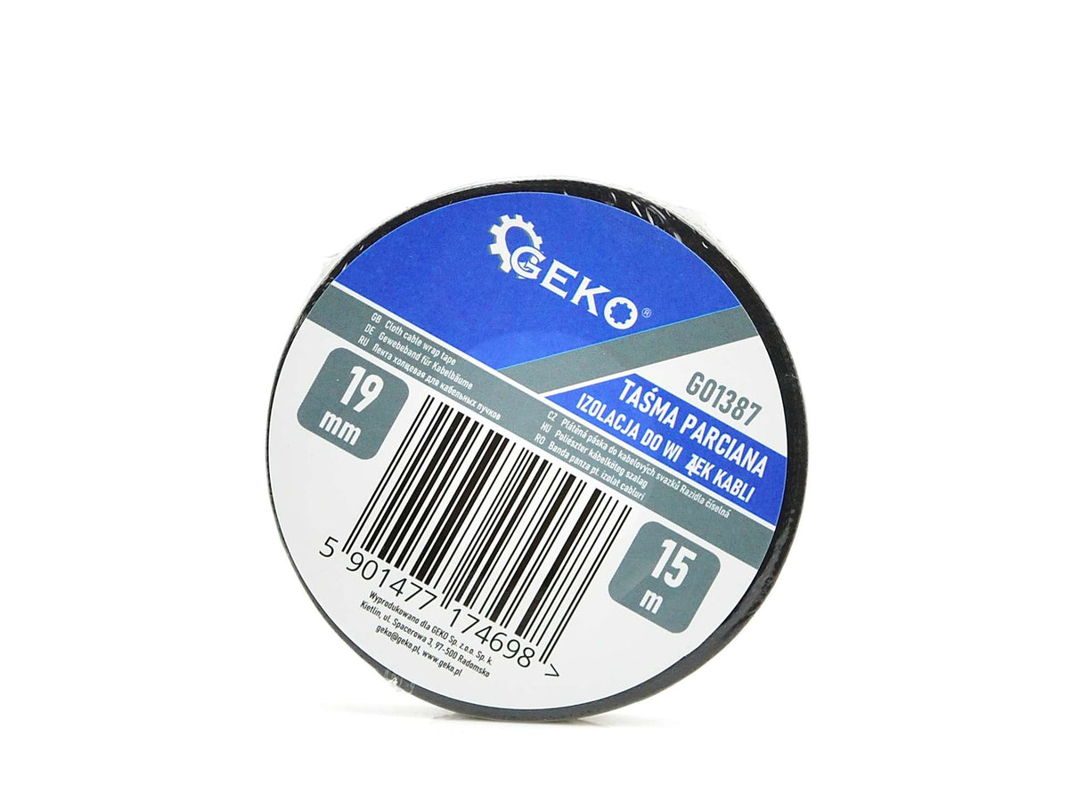 Doektape voor kabelbundels 19mm x 15m