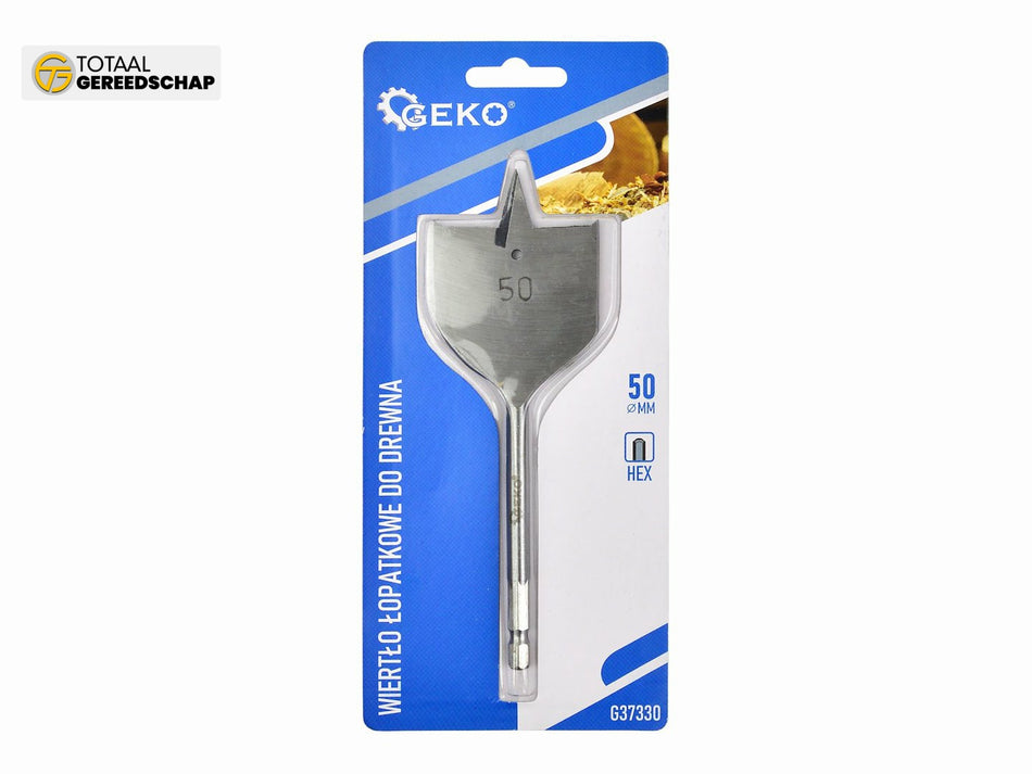 Spade drill bit for wood 50x152mm HEX