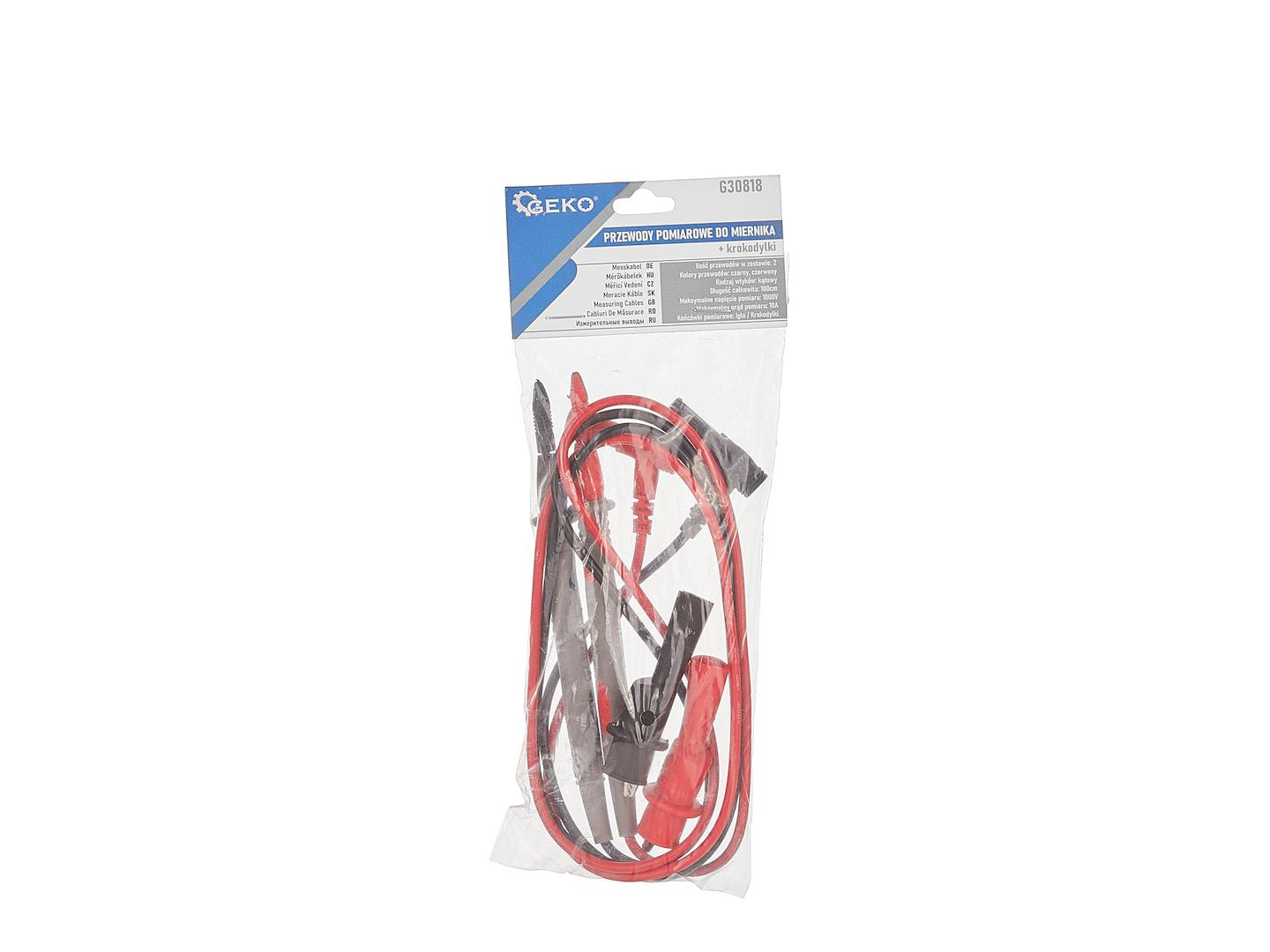 Universele kabels voor multimeter + krokodillenklemmen
