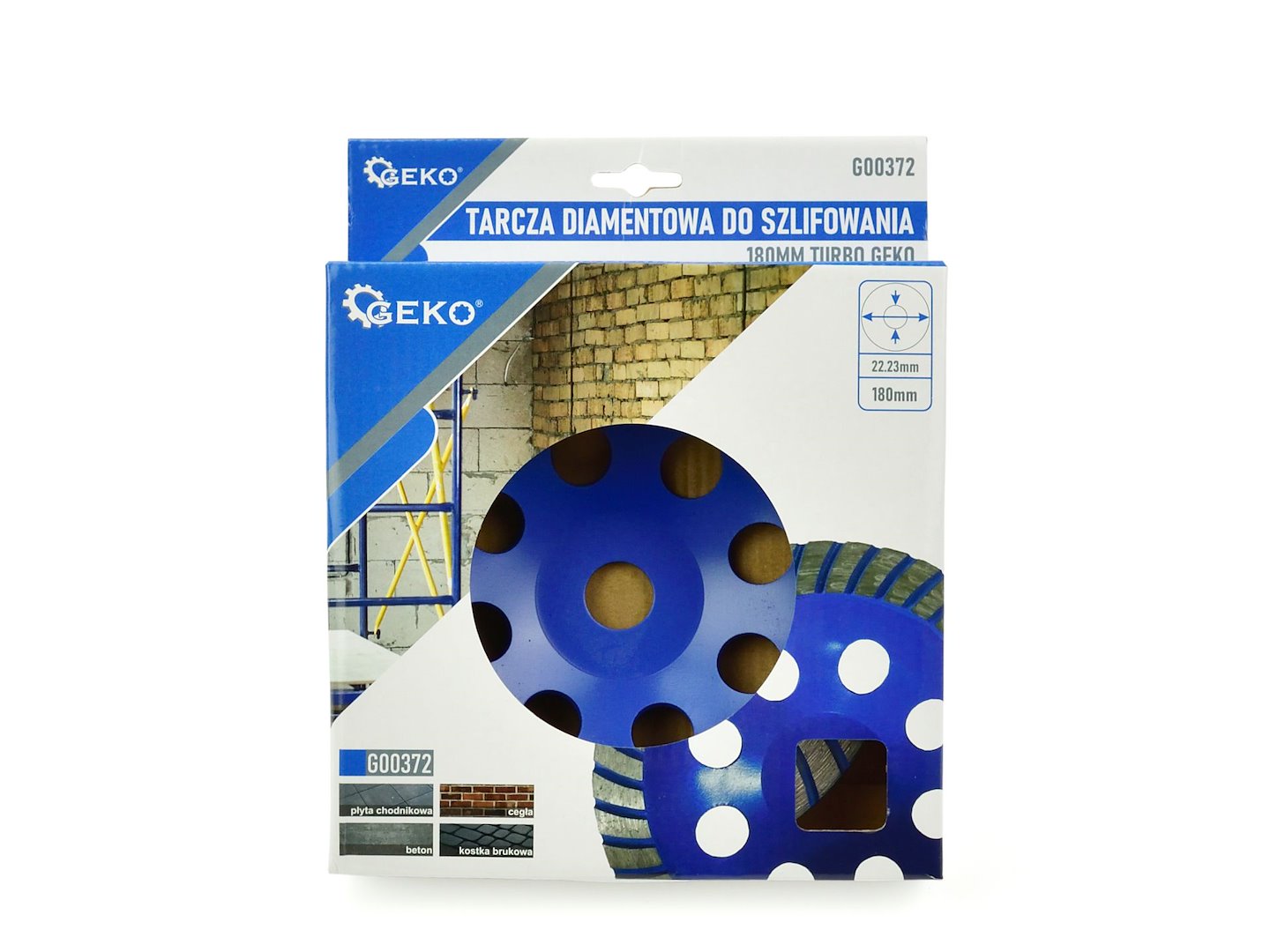 Diamontschijf Turbo rij kopwiel 180x22,2mm