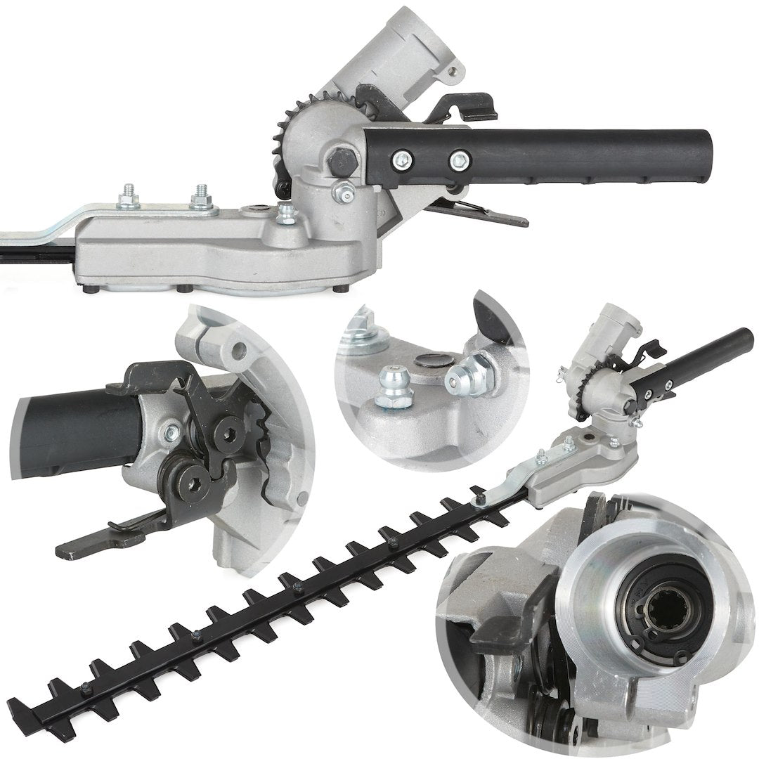 Heggenschaar - adapter voor bosmaaier 28mm 9 tanden