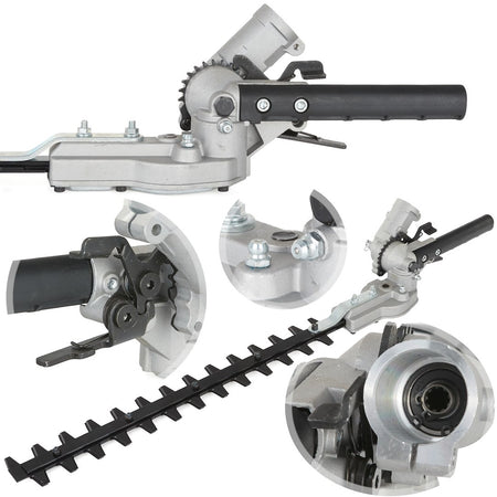 Heggenschaar - adapter voor bosmaaier 28mm 9 tanden
