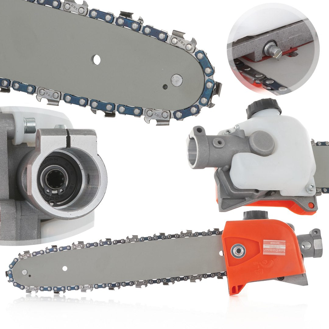 Kettingzaag - adapter voor bosmaaier 28mm 9 tanden