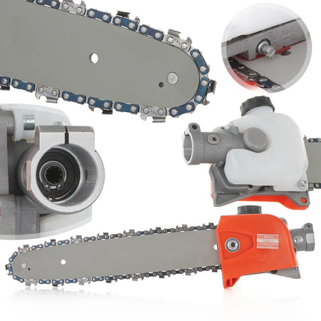 Kettingzaag - adapter voor bosmaaier 28mm 9 tanden