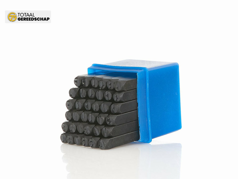 Figure Punch Letter and Number Stamps Set 36pc 6mm