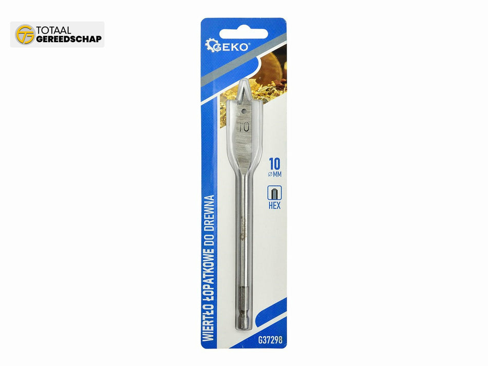 Spade drill bit for wood 10x152mm HEX