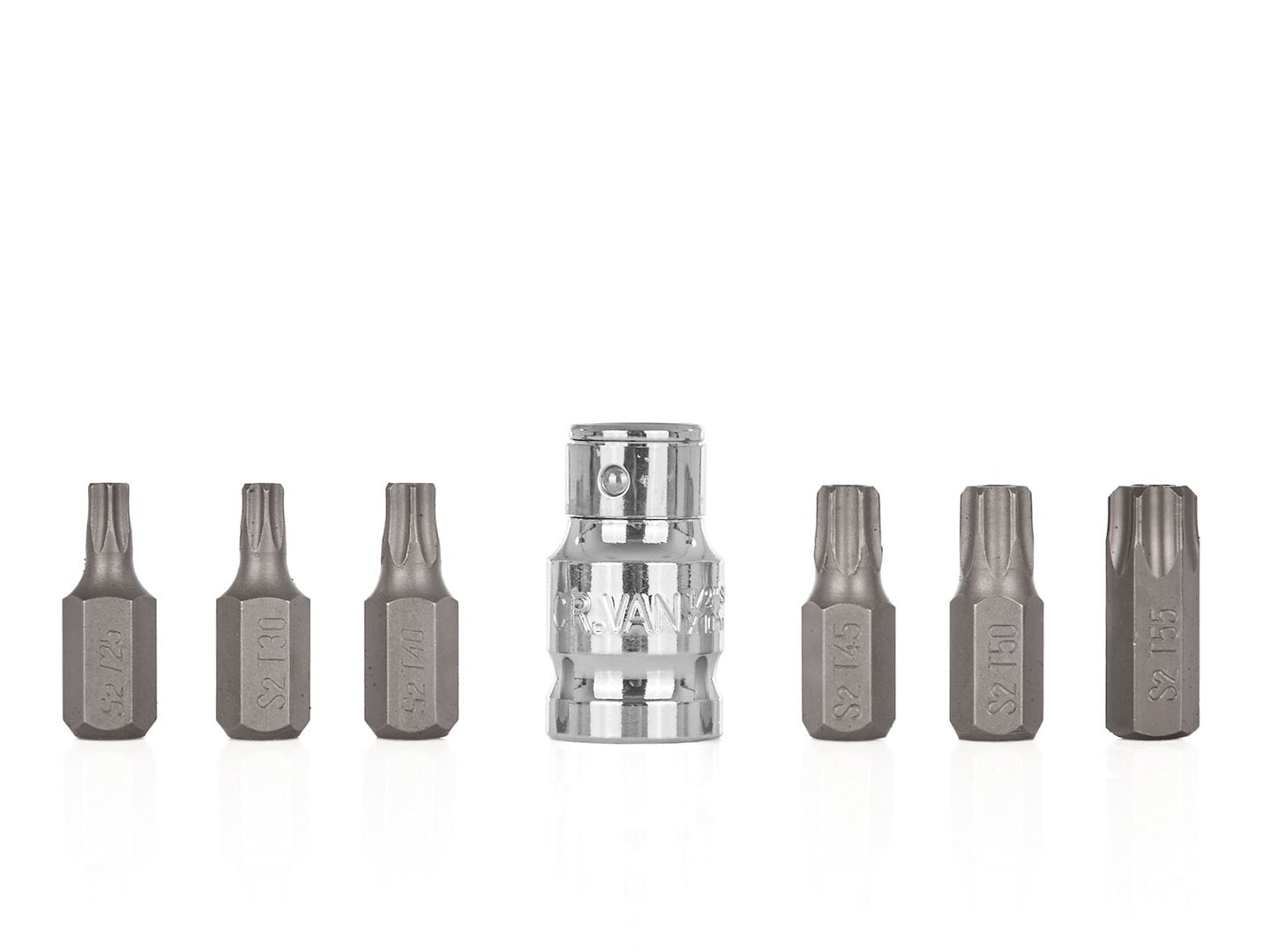 7-dlg. TORX bitset T25-T55