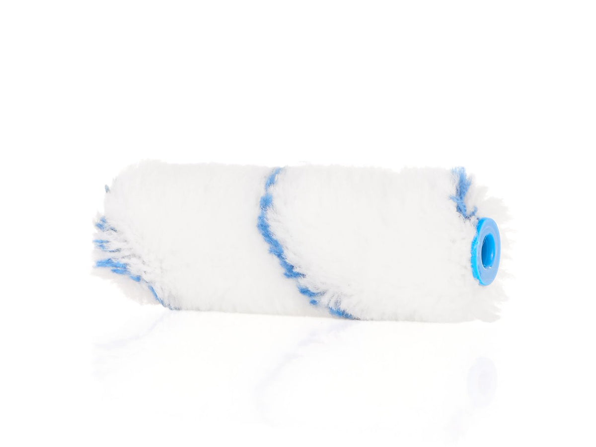 Verfroller - polyacrylic (blauwe draad) 10cm 18mm