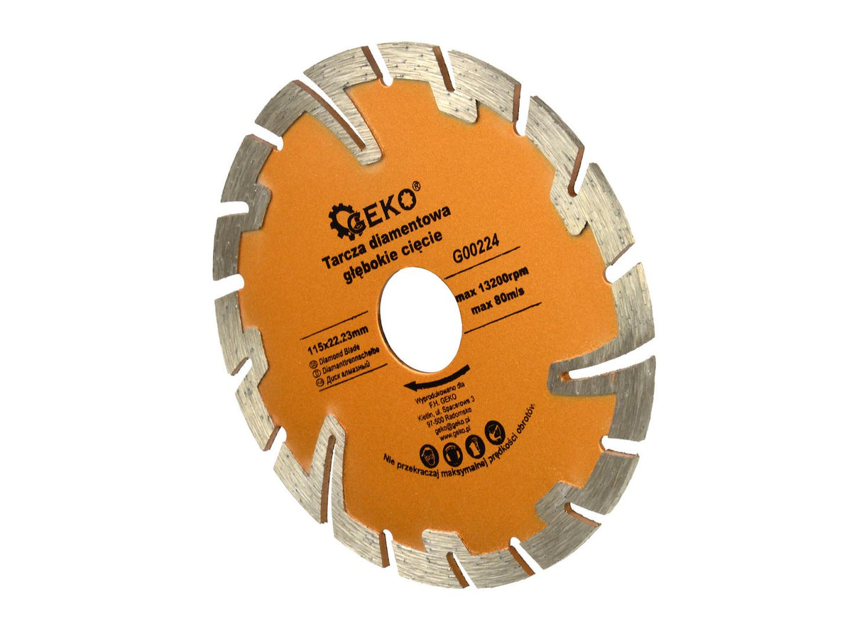 Diep Beschermd Turbo Diamantzaagblad 115x22,2mm