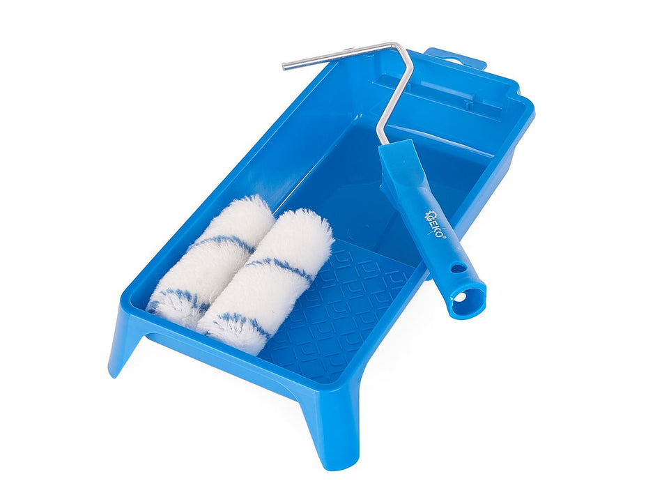 Schilderset – polyacryl (blauwe draad) 4 stuks