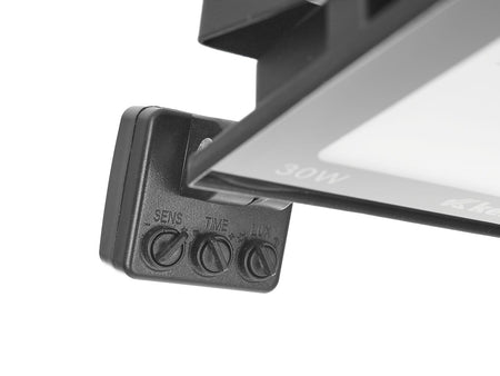 LED-schijnwerper 30W met bewegingssensor – koud wit 6500K