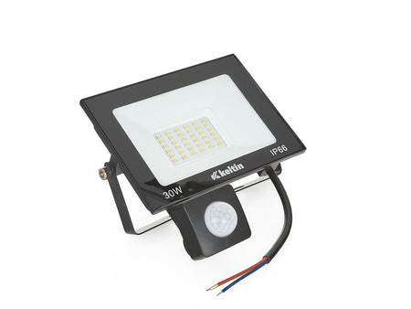 LED-schijnwerper 30W met bewegingssensor – warm wit 2700K