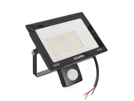 LED-schijnwerper 50W met bewegingssensor – warm wit 2700K