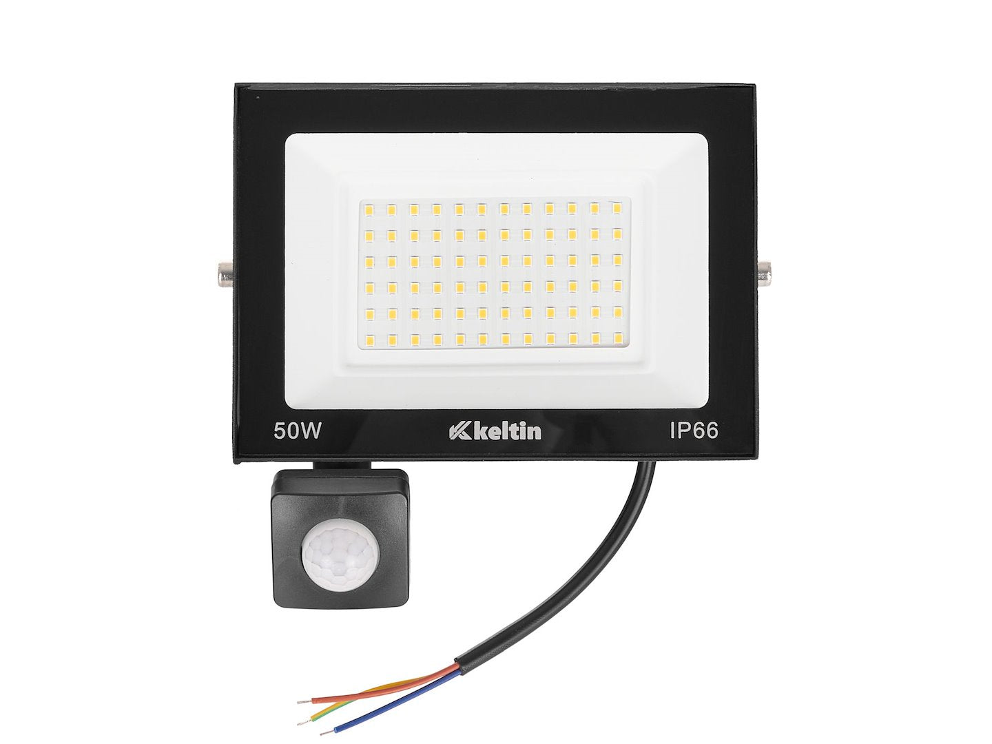 LED-schijnwerper 50W met bewegingssensor – warm wit 2700K