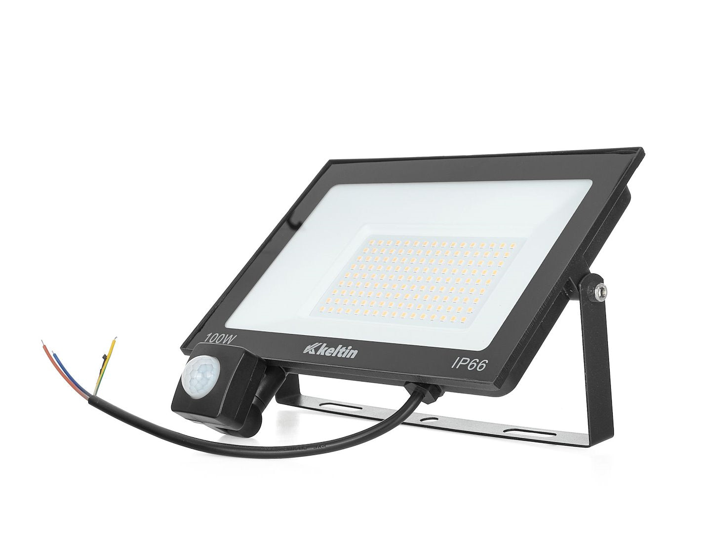 LED-schijnwerper 100W met bewegingssensor – neutraal wit 4500K