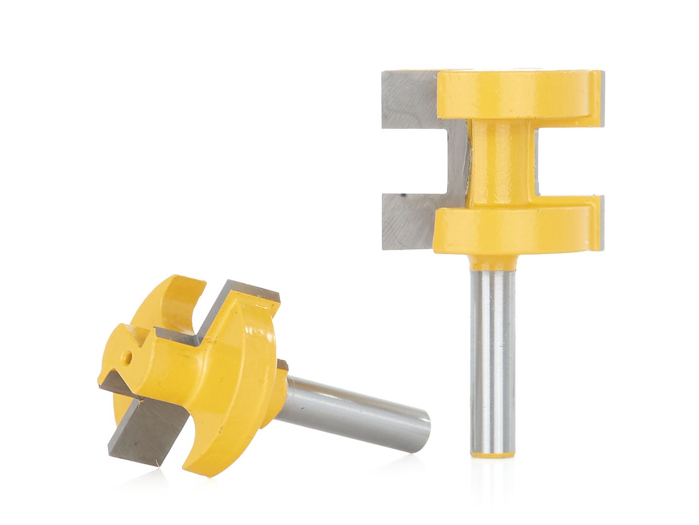 8mm schacht hoogte meergleuvenfrees bits 2 stuks