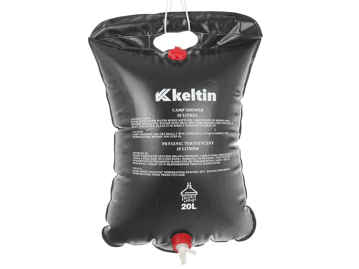 Kampeerdouche 20L (zonne)
