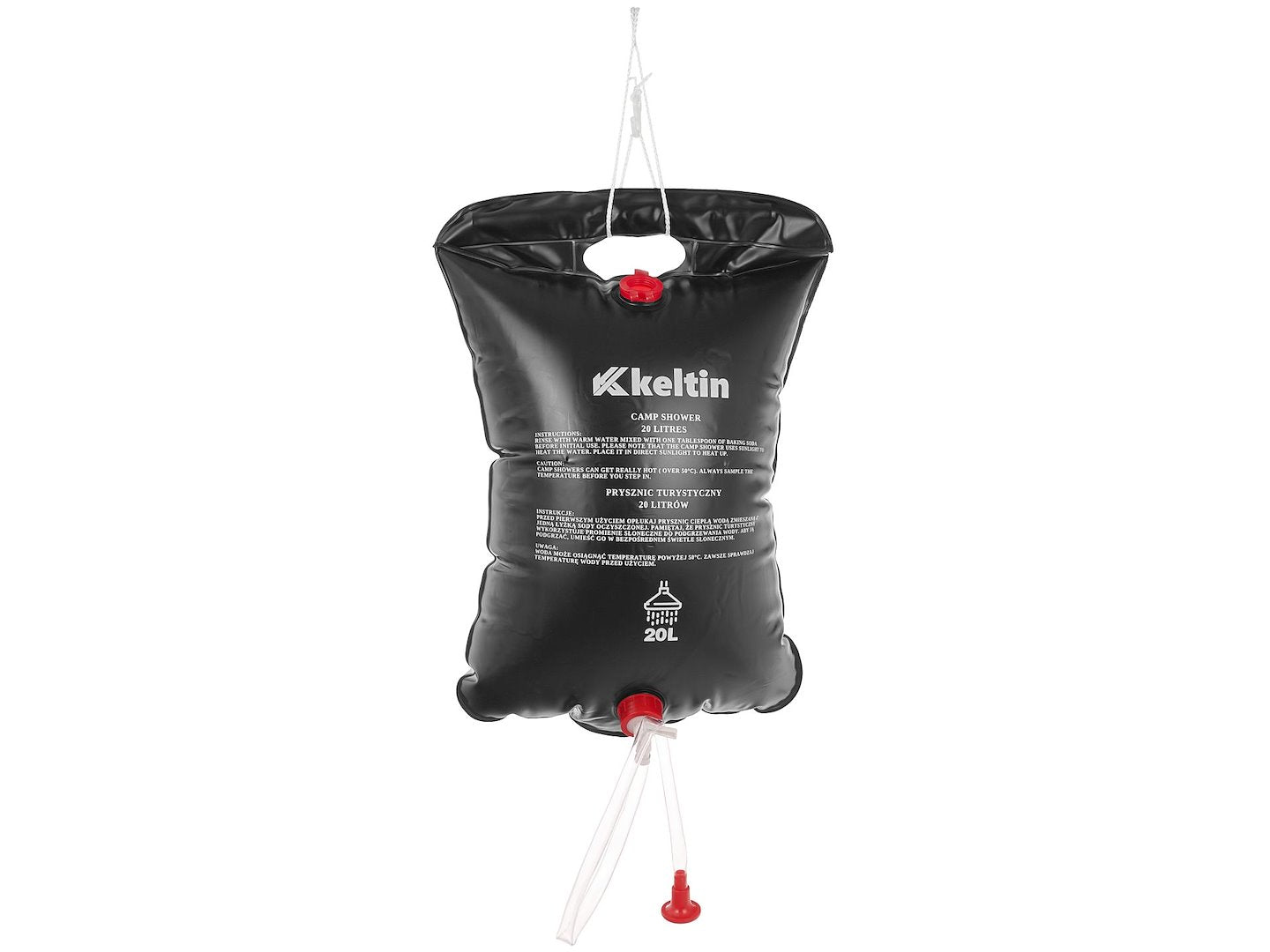 Kampeerdouche 20L (zonne)