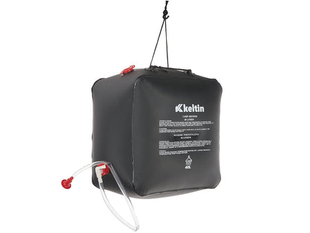 Kampeerdouche 40L (zonne)